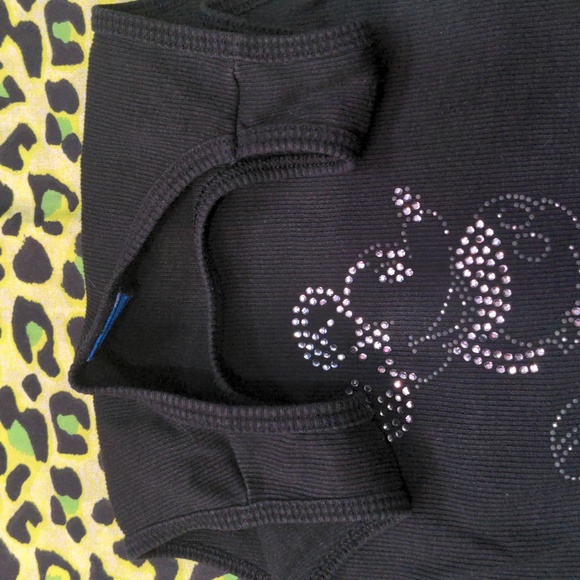 Free add on - Disney Y2K Mickey Mouse Bling Ribbed Tank Top - Picture 6 of 9